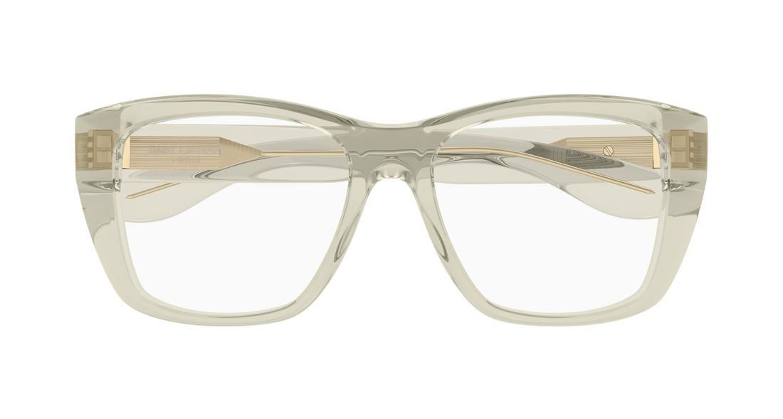 Óculos graduados saint laurent sl 925 004 verde cat eye femenino tamanho 54mm - Vista de detalhe