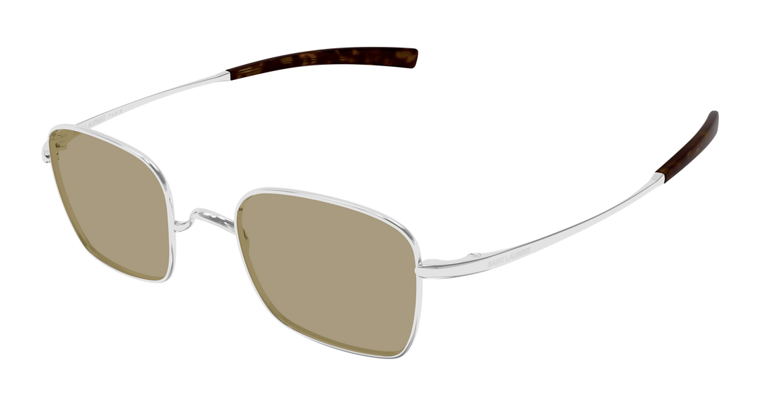 Sunglasses saint laurent sl 949 t 002 plateado rectangular / squared masculino size 47mm - Main view