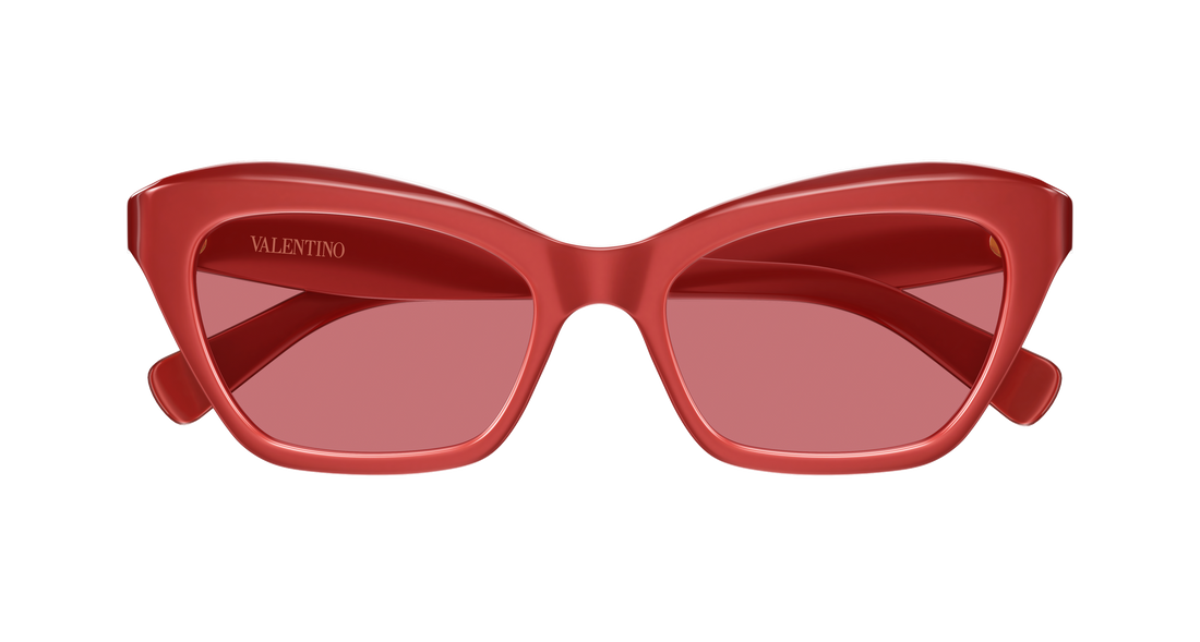 Sunglasses valentino vg0009s 004 rojo cat eye femenino size 52mm - Detailed view