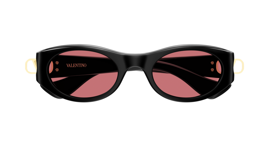 Sunglasses valentino vg0015sa 002 negro round/oval/panthos femenino size 53mm - Detailed view