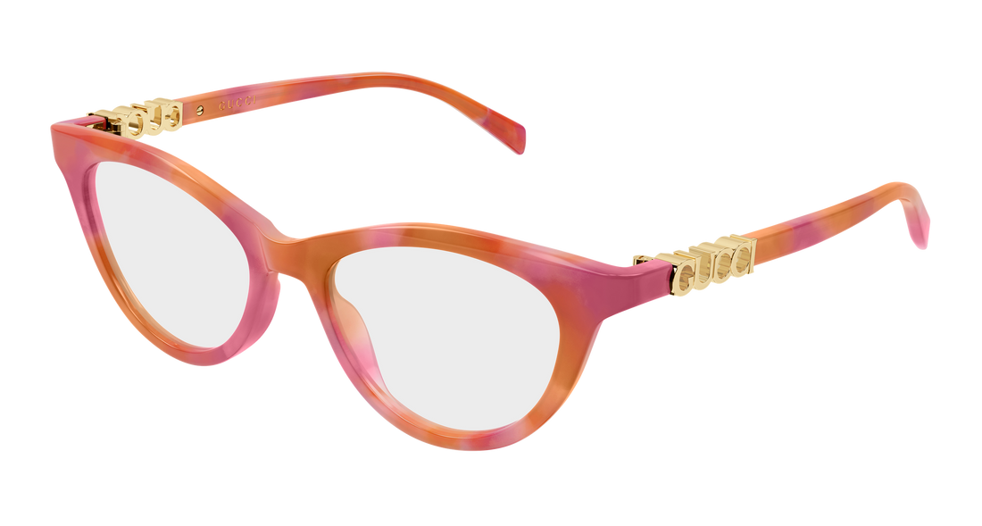 Brillen gucci gg2034o 004 havana cat eye femenino größe 50mm - Hauptansicht