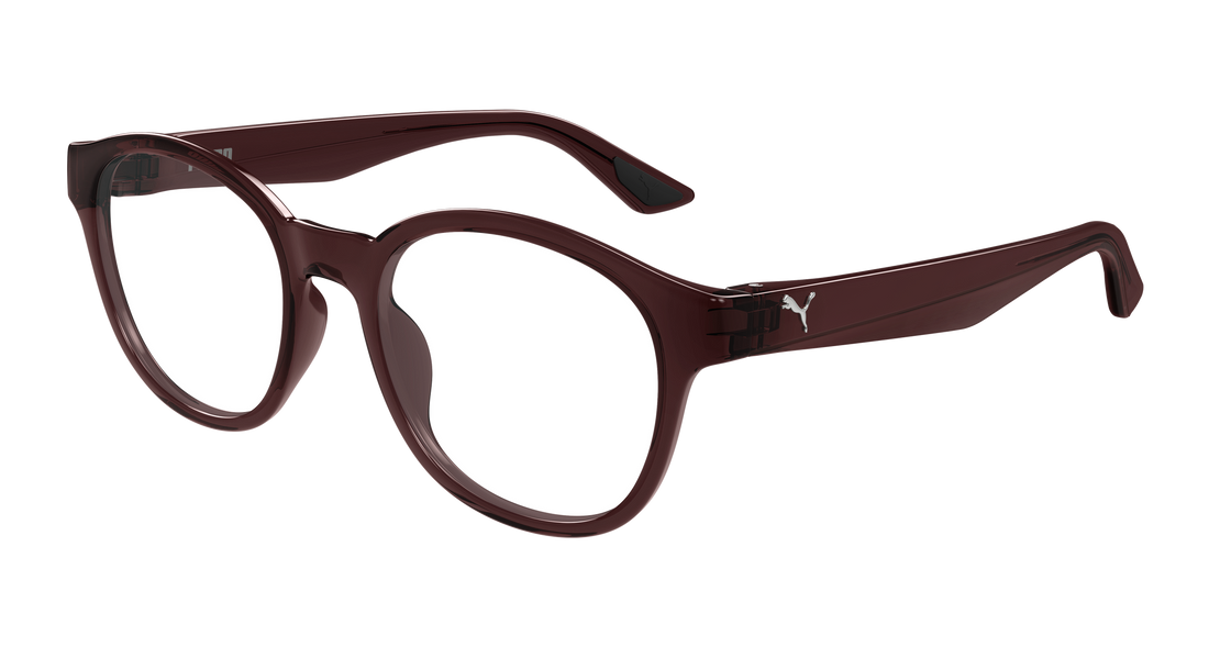 Gafas graduadas puma pu0540o 003 marron round/oval/panthos masculino talla 50mm - Vista principal