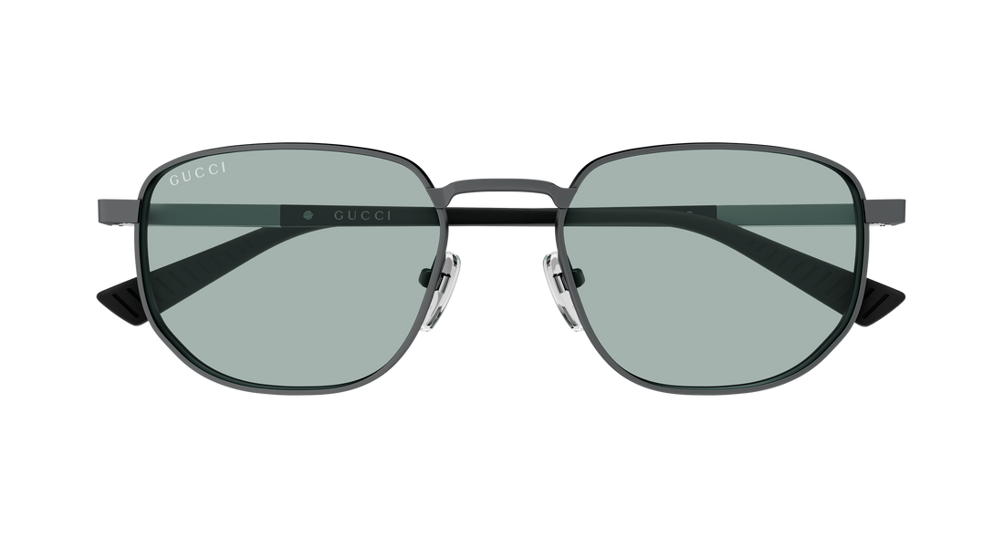 Gafas de sol gucci gg2093s 002 plateado rectangular / squared masculino talla 54mm - Vista de detalle