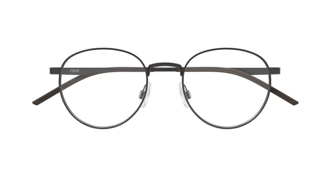 Gafas graduadas puma pu0533o 003 plateado round/oval/panthos masculino talla 50mm - Vista de detalle