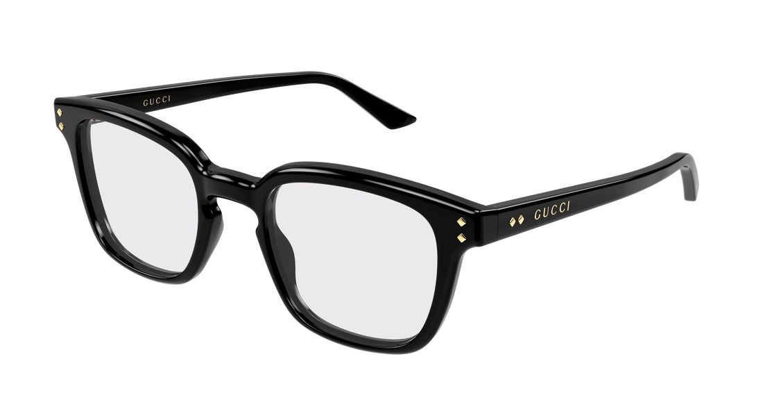 Brillen gucci gg2132o 009 negro rectangular / squared masculino größe 55mm - Hauptansicht