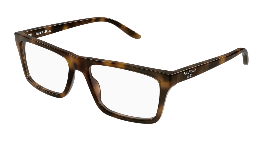 Occhiali da vista balenciaga bb0499o 003 havana rectangular / squared masculino taglia 57mm - Vista principale