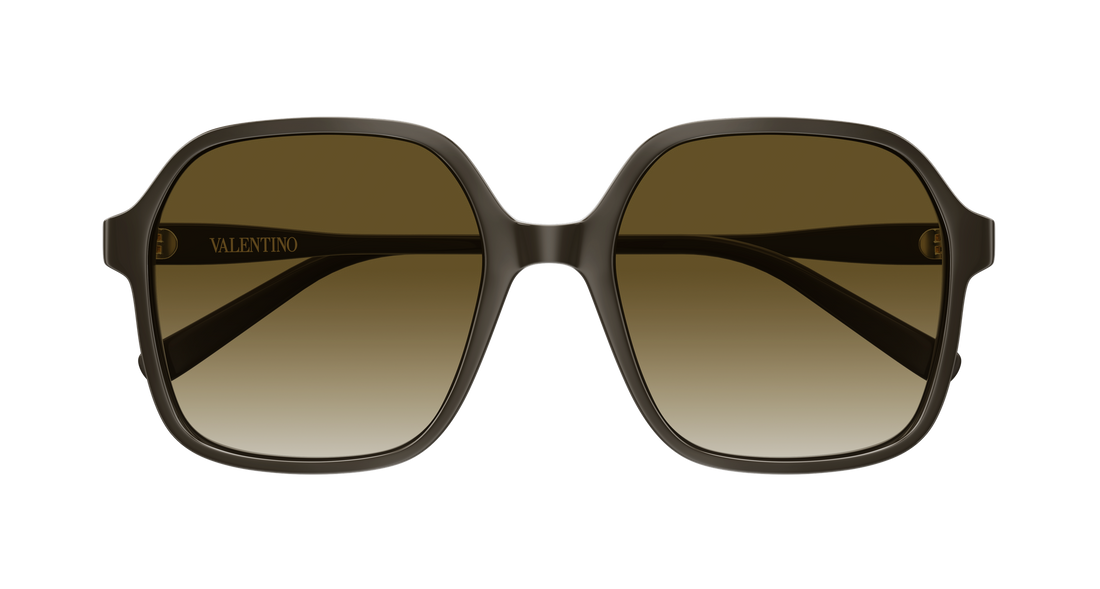Sunglasses valentino vg0018s 005 marron rectangular / squared femenino size 56mm - Detailed view