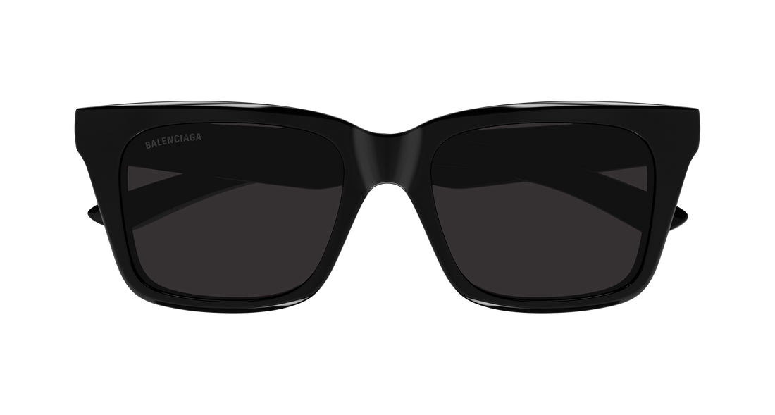 Lunettes de soleil balenciaga bb0467s 001 negro rectangular / squared masculino taille 54mm - Vue détaillée