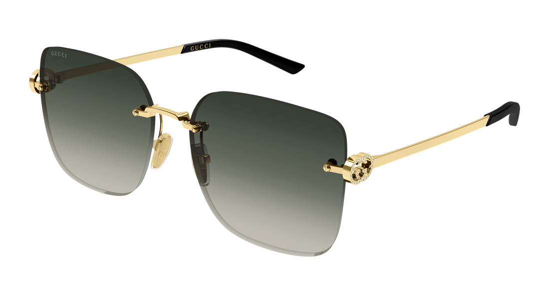 Solglasögon gucci gg2229sa 005 dorado butterfly femenino storlek 60mm - Huvudvy