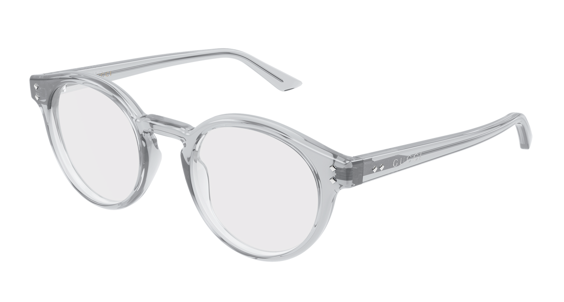 Occhiali da vista gucci gg2133o 003 gris round/oval/panthos masculino taglia 48mm - Vista principale