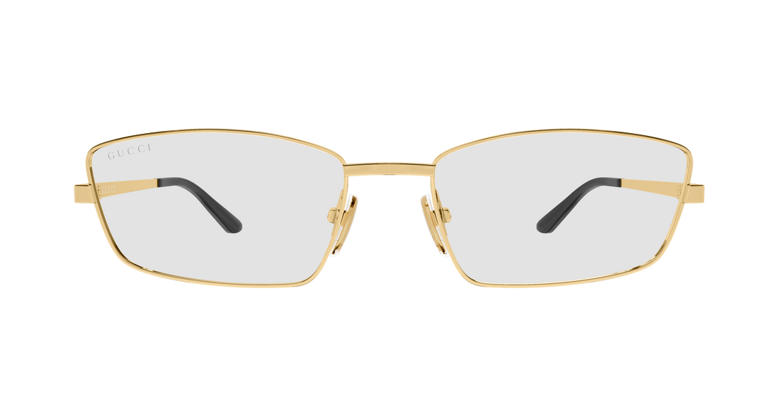 Lunettes de soleil gucci gg2177s 002 dorado rectangular / squared femenino taille 56mm - Vue détaillée