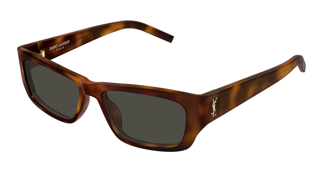 Óculos de sol saint laurent sl m182 jazz 003 havana rectangular / squared femenino tamanho 54mm - Vista principal
