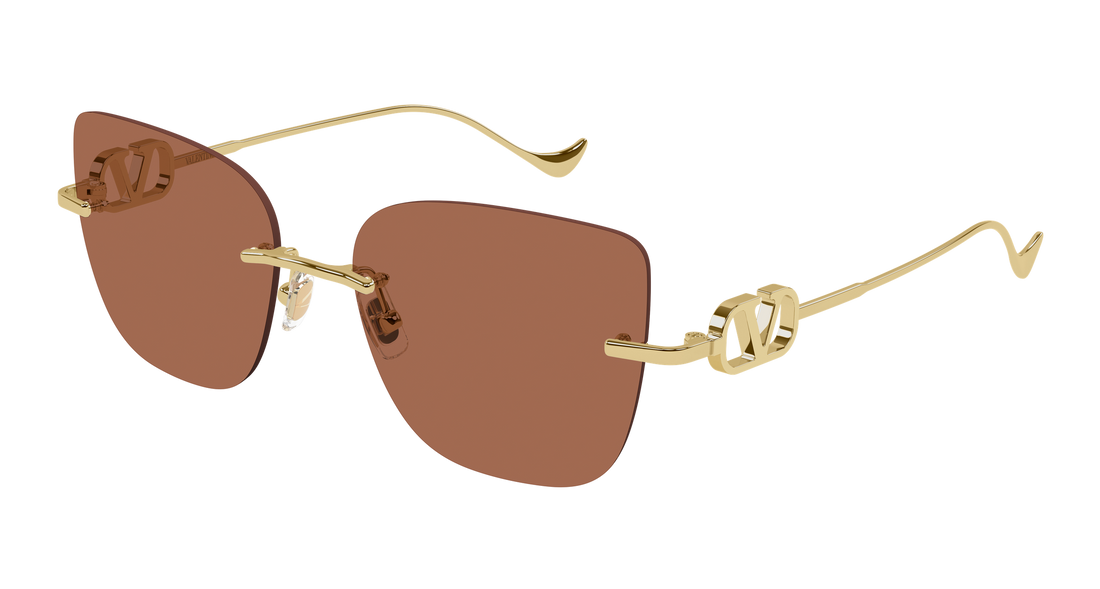 Sunglasses valentino vg0033s 002 dorado geometrical/directional femenino size 54mm - Main view