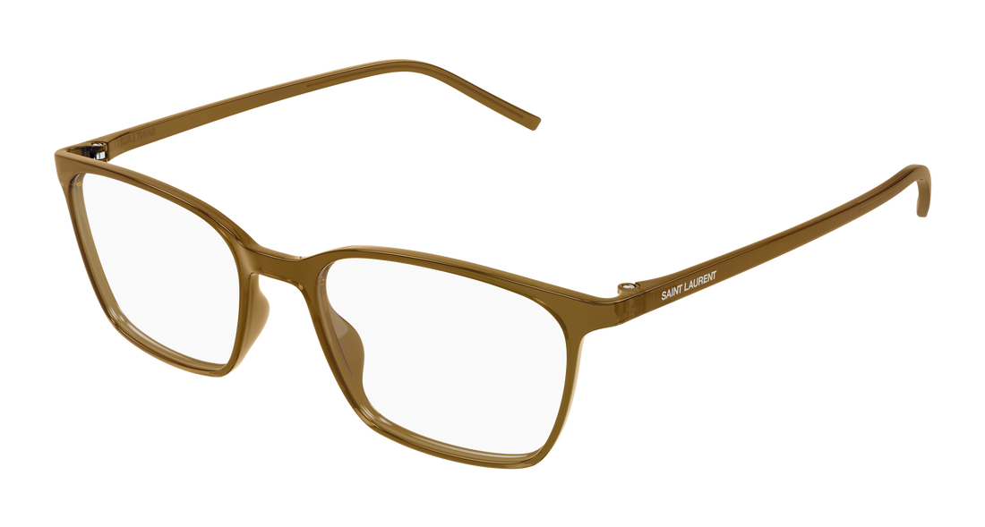 Briller saint laurent sl 885 005 marron rectangular / squared unisex størrelse 53mm - Hovedvisning