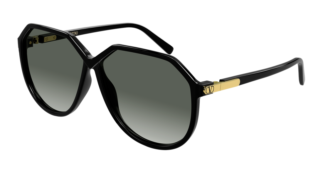 Sunglasses valentino vg0026s 001 negro geometrical/directional femenino size 61mm - Main view