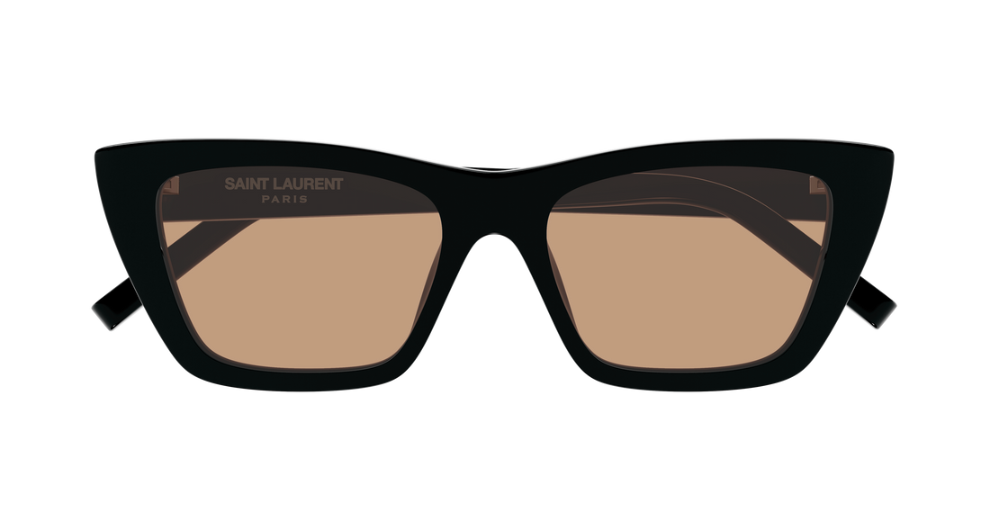 Solbriller saint laurent sl 276 mica 066 negro cat eye femenino størrelse 55mm - Detaljeret visning
