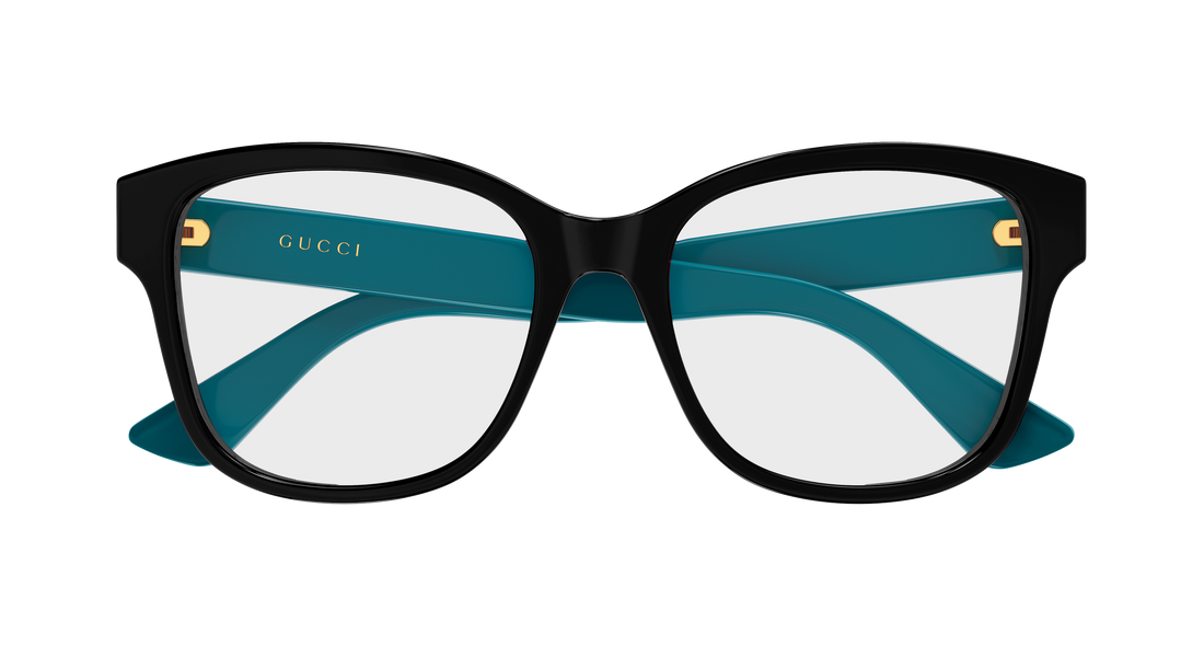 Occhiali da vista gucci gg1340o 011 negro rectangular / squared femenino taglia 54mm - Vista dettagliata