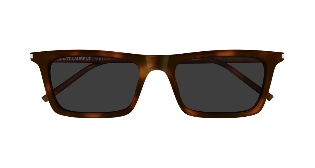 Sunglasses saint laurent sl 890/f betty thin 003 havana unisex size 54mm - Detailed view