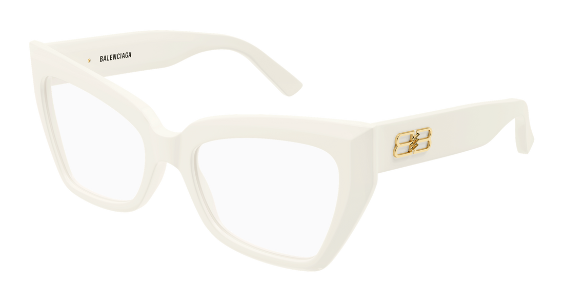 Occhiali da vista balenciaga bb0275o 005 blanco butterfly femenino taglia 53mm - Vista principale