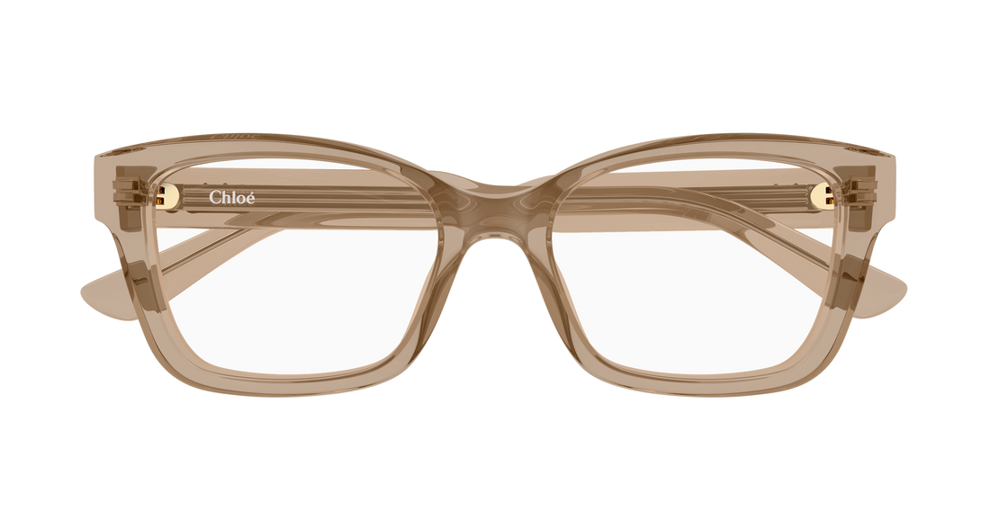 Dioptrijske naočale chloé ch0380o 005 marron cat eye femenino veličina 51mm - Detaljni prikaz
