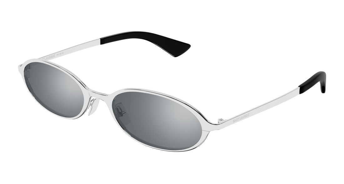 Óculos de sol saint laurent sl 935 002 plateado round/oval/panthos femenino tamanho 52mm - Vista principal