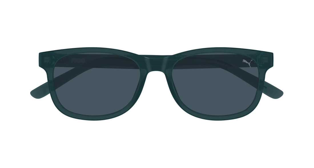 Sunglasses puma pu0526s 004 azul rectangular / squared masculino size 55mm - Detailed view