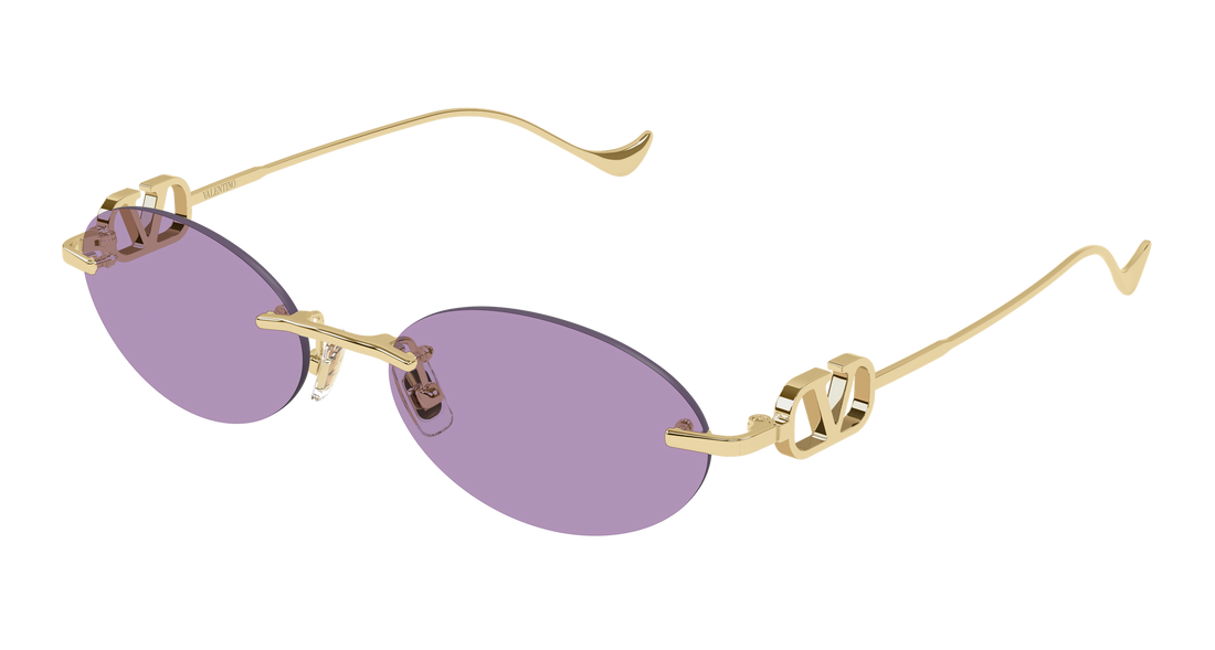Sunglasses valentino vg0032s 004 dorado geometrical/directional femenino size 53mm - Main view