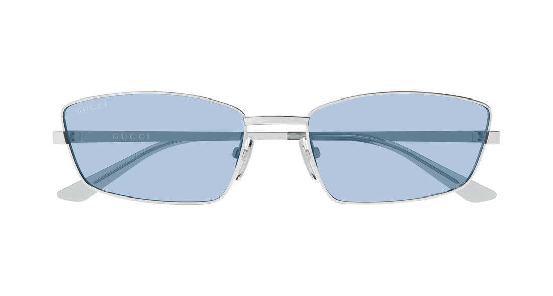 Solglasögon gucci gg2177s 006 plateado rectangular / squared femenino storlek 61mm - Detaljvy
