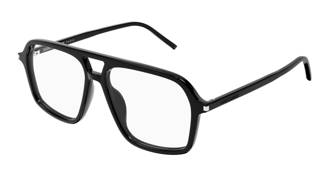 Occhiali da vista saint laurent sl 960 001 negro pilot/navigator femenino taglia 55mm - Vista principale