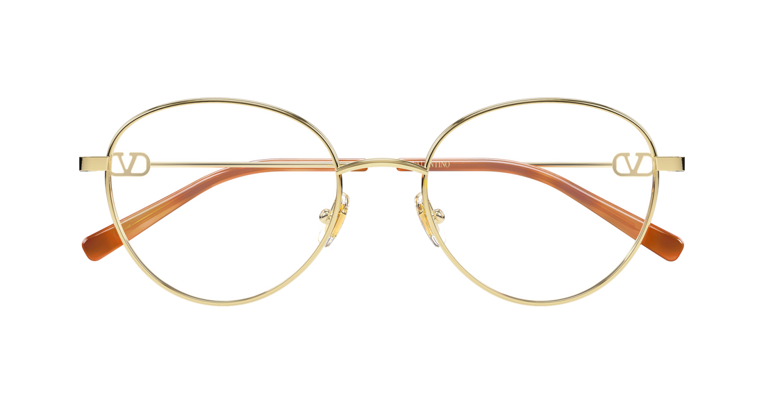 Brillen valentino vg0031o 002 dorado round/oval/panthos femenino größe 52mm - Detailansicht