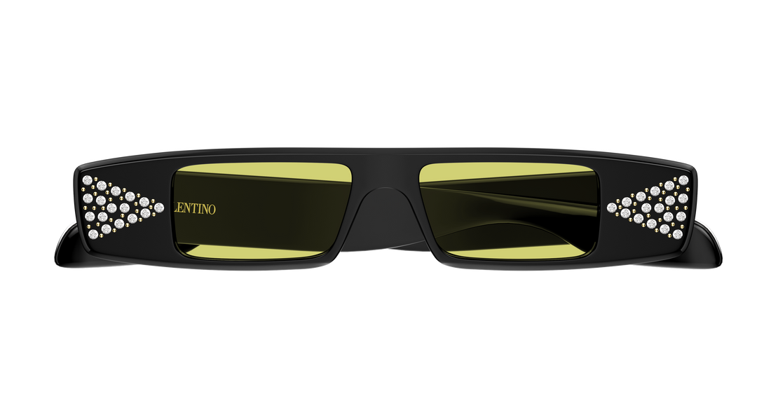 Sunglasses valentino vg0043s 001 negro rectangular / squared unisex size 45mm - Detailed view
