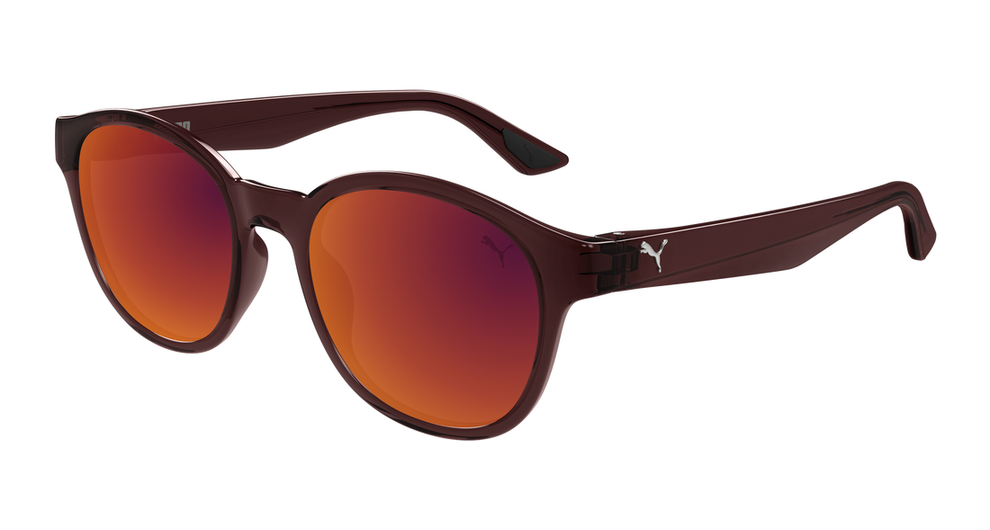 Gafas de sol puma pu0522s 003 marron round/oval/panthos masculino talla 52mm - Vista principal