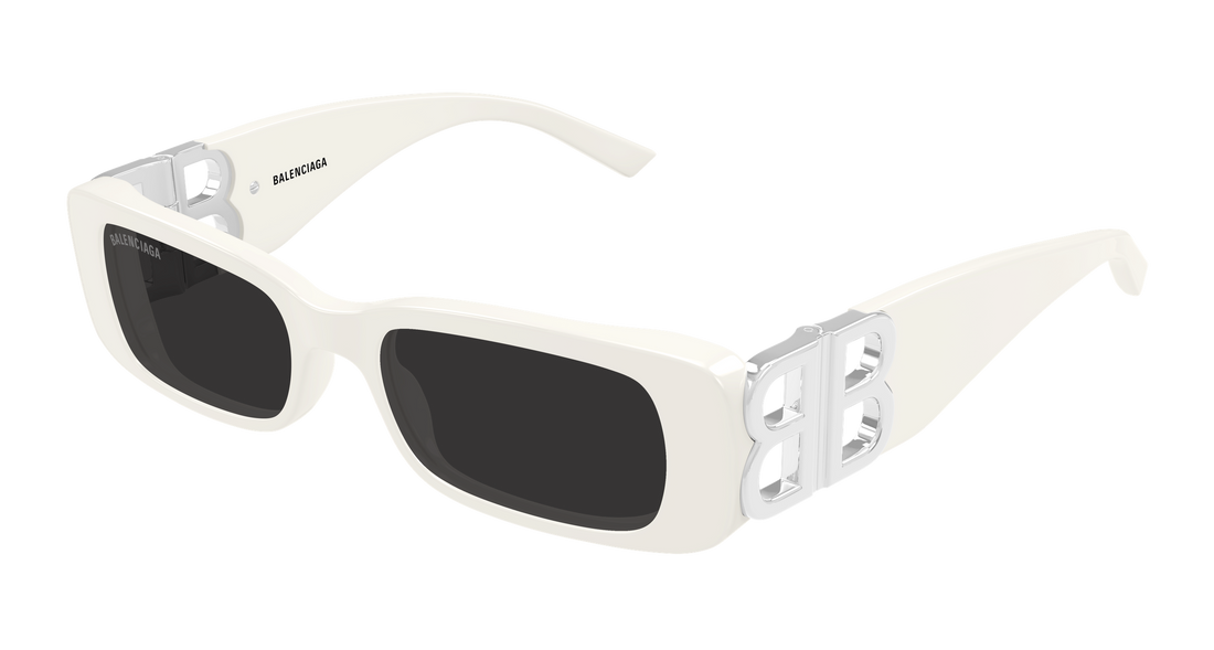 Occhiali da sole balenciaga bb0096s 026 beige rectangular / squared femenino taglia 51mm - Vista principale