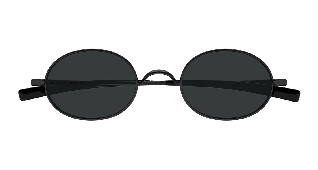 Sunglasses saint laurent sl 948 t 001 negro round/oval/panthos masculino size 47mm - Detailed view