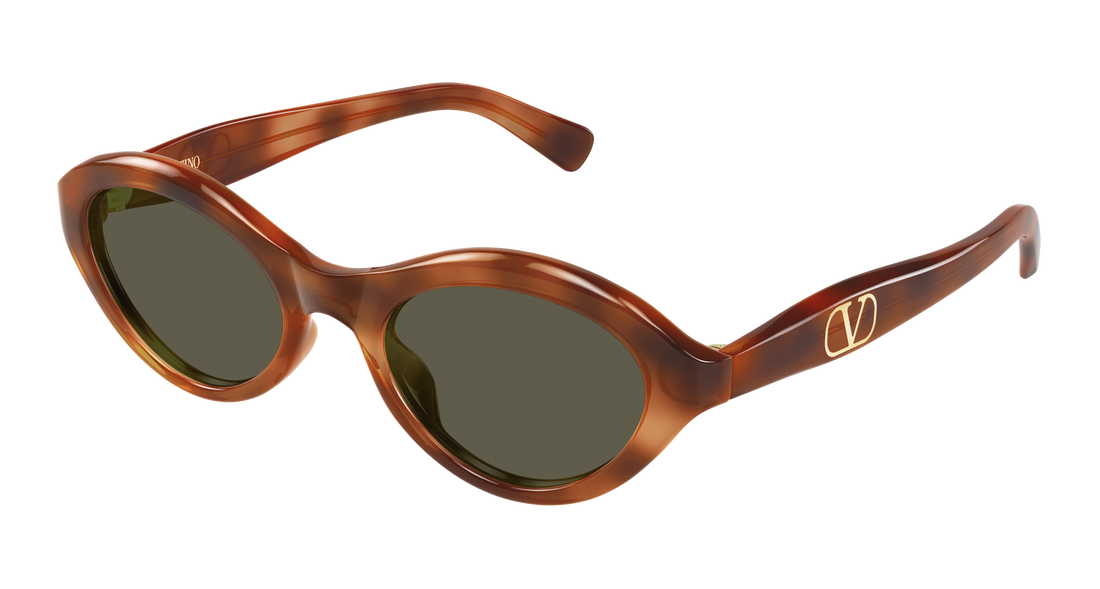 Sunglasses valentino vg0008sa 002 havana cat eye femenino size 53mm - Main view