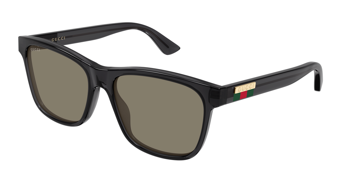 Solbriller gucci gg0746s 006 gris rectangular / squared masculino størrelse 57mm - Hovedvisning