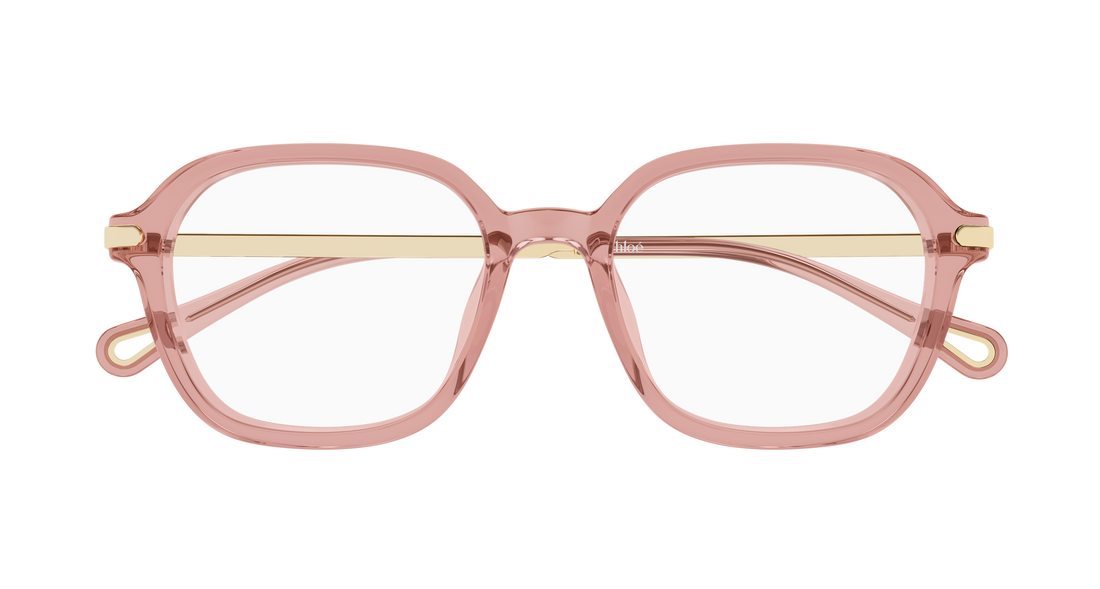 Lunettes de vue chloé ch0361oa 003 rosa rectangular / squared femenino taille 52mm - Vue détaillée