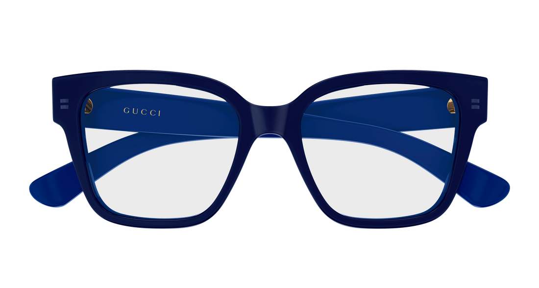 Briller gucci gg1791o 013 azul rectangular / squared femenino størrelse 53mm - Detaljeret visning