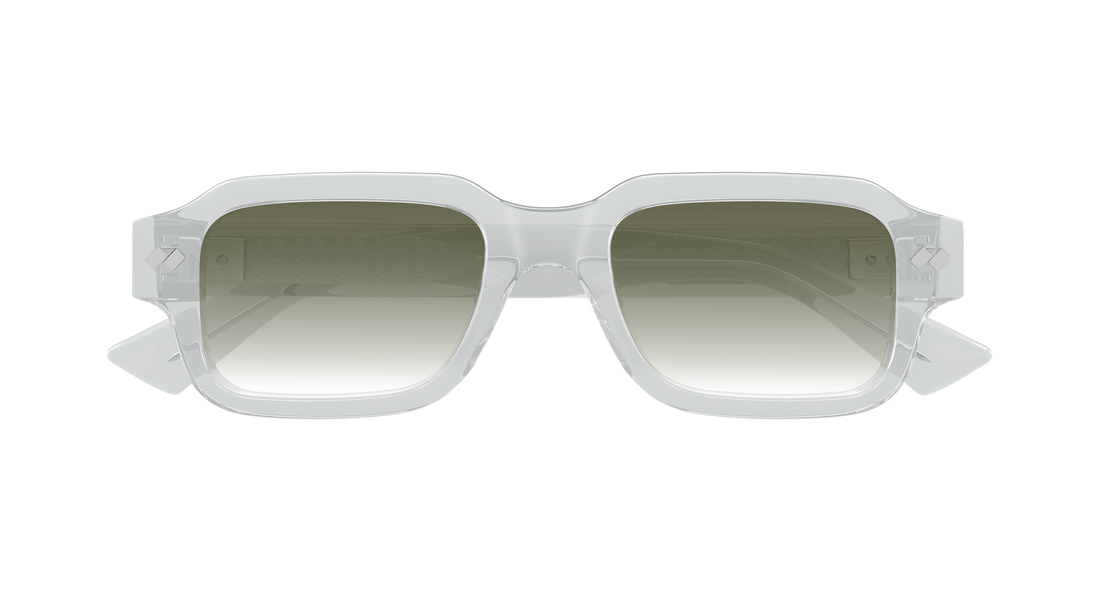 Óculos de sol bottega veneta bv1442s 003 gris rectangular / squared masculino tamanho 51mm - Vista de detalhe