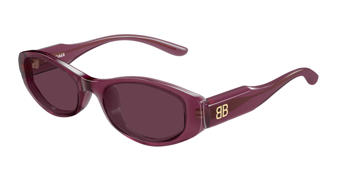 Lunettes de soleil balenciaga bb0509s 004 rojo geometrical/directional femenino taille 53mm - Vue principale