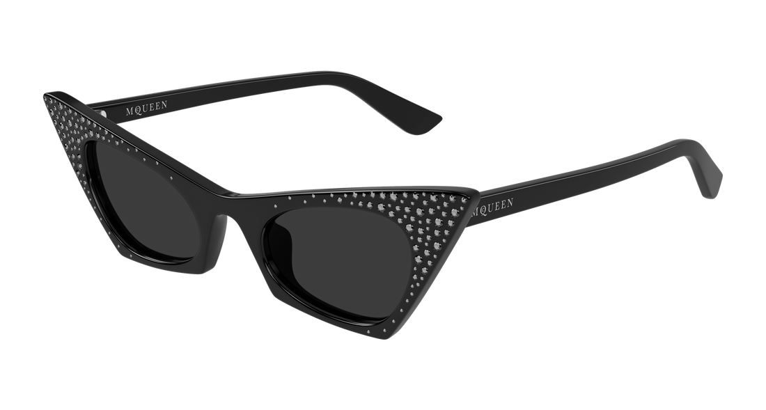 Sunčane naočale alexander mcqueen am0557s 005 negro cat eye femenino veličina 48mm - Glavni prikaz