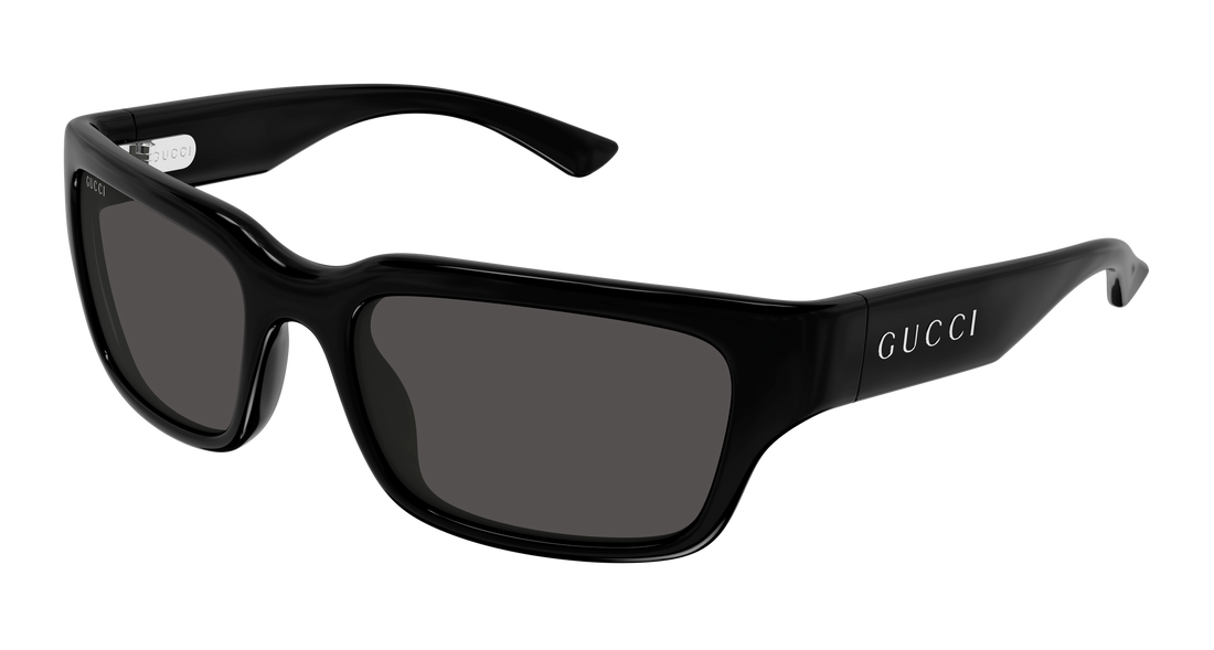 Solbriller gucci gg2240s 005 negro rectangular / squared masculino størrelse 58mm - Hovedvisning