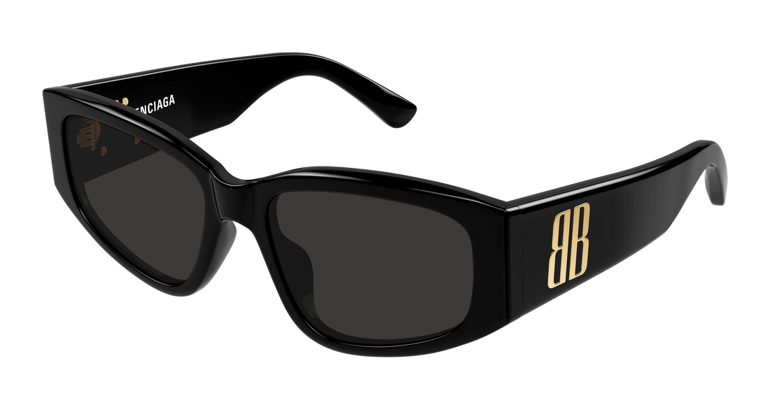 Sunčane naočale balenciaga bb0475s 001 negro cat eye femenino veličina 56mm - Glavni prikaz