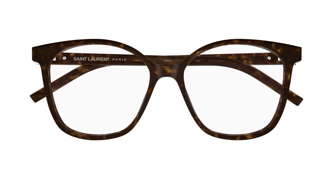 Briller saint laurent sl m162 002 havana round/oval/panthos femenino størrelse 55mm - Detaljeret visning