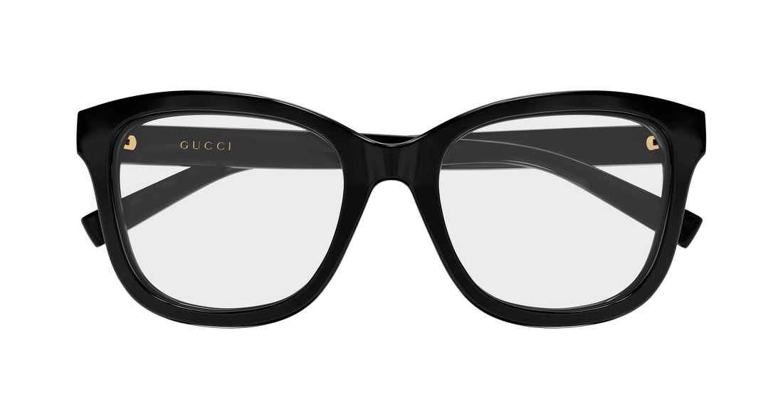 Okulary korekcyjne gucci gg2104o 001 negro rectangular / squared femenino rozmiar 53mm - Widok szczegółowy