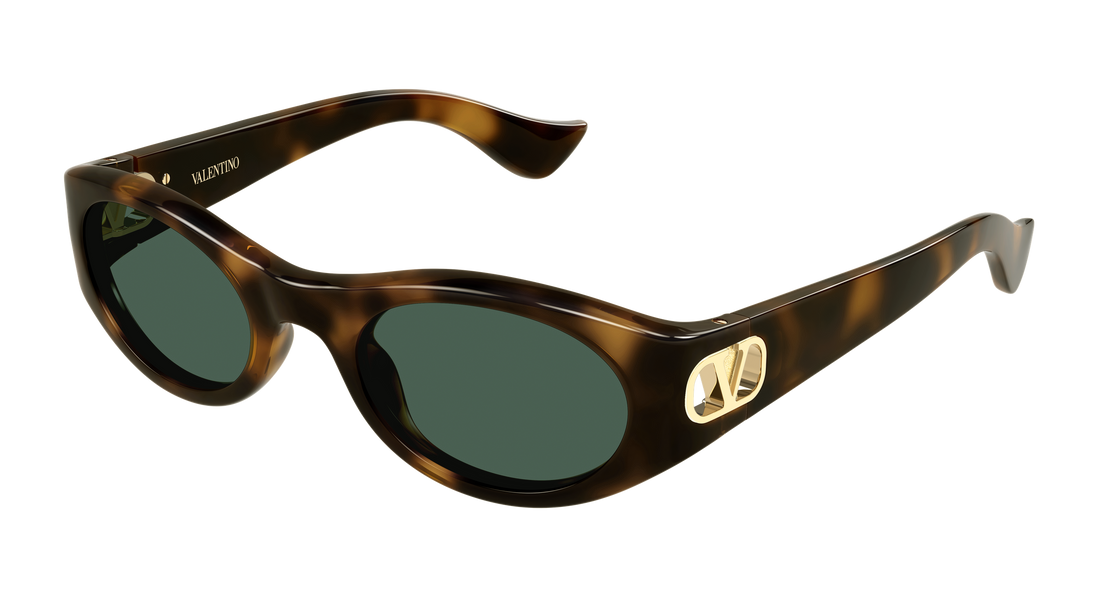 Sunglasses valentino vg0015sa 003 havana round/oval/panthos femenino size 53mm - Main view