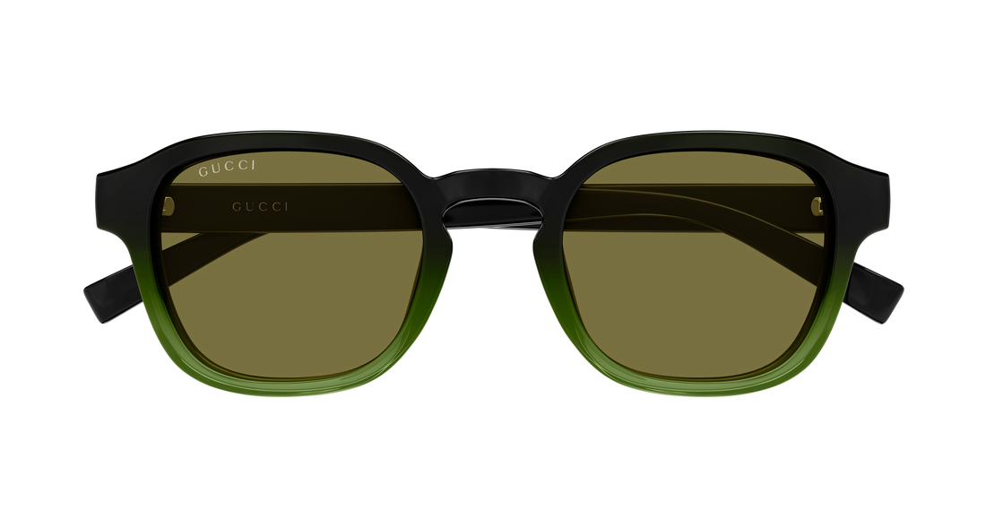 Okulary przeciwsłoneczne gucci gg2106s 003 negro round/oval/panthos masculino rozmiar 49mm - Widok szczegółowy