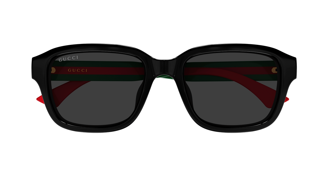 Solbriller gucci gg2120sa 001 negro rectangular / squared masculino størrelse 55mm - Detaljeret visning