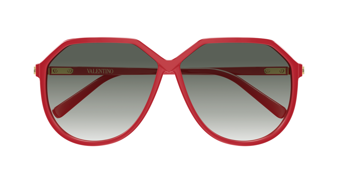 Sunglasses valentino vg0026s 003 rojo geometrical/directional femenino size 61mm - Detailed view