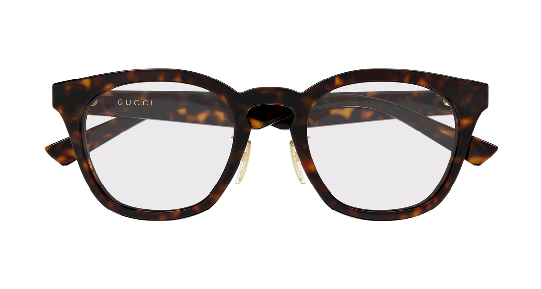 Brillen gucci gg2187oa 002 havana round/oval/panthos masculino größe 50mm - Detailansicht